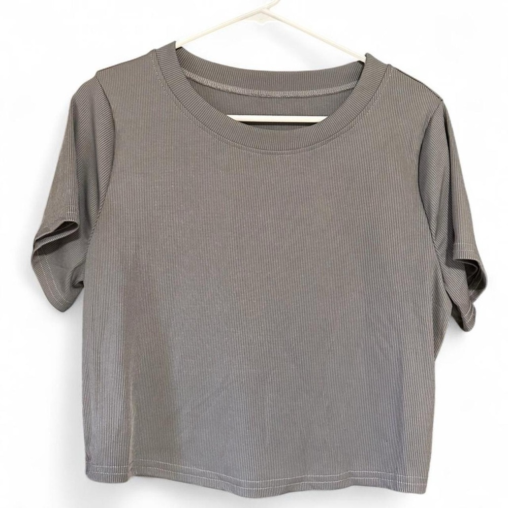 Ribbed Crop Top